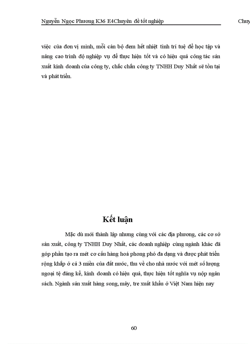 image for page Hoạt động xuất khẩu hàng song mây tre của Công ty TNHH Duy Nhất