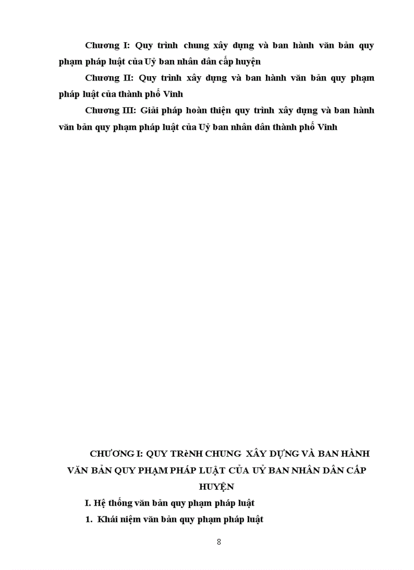 image for page Quy trình xây dựng và ban hành văn bản quy phạm pháp luật của Uỷ ban nhân dân thành phố Vinh