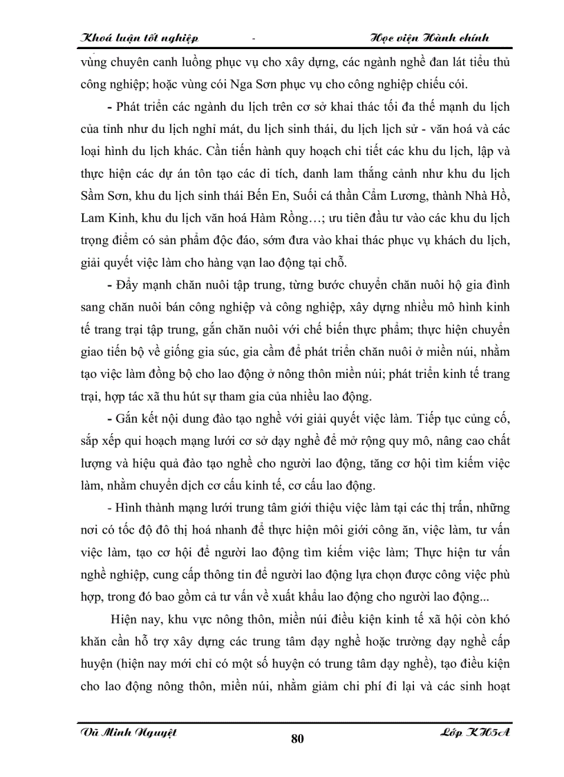 image for page Một số giải pháp nhằm phát triển thị trường lao động tỉnh Thanh Hoá