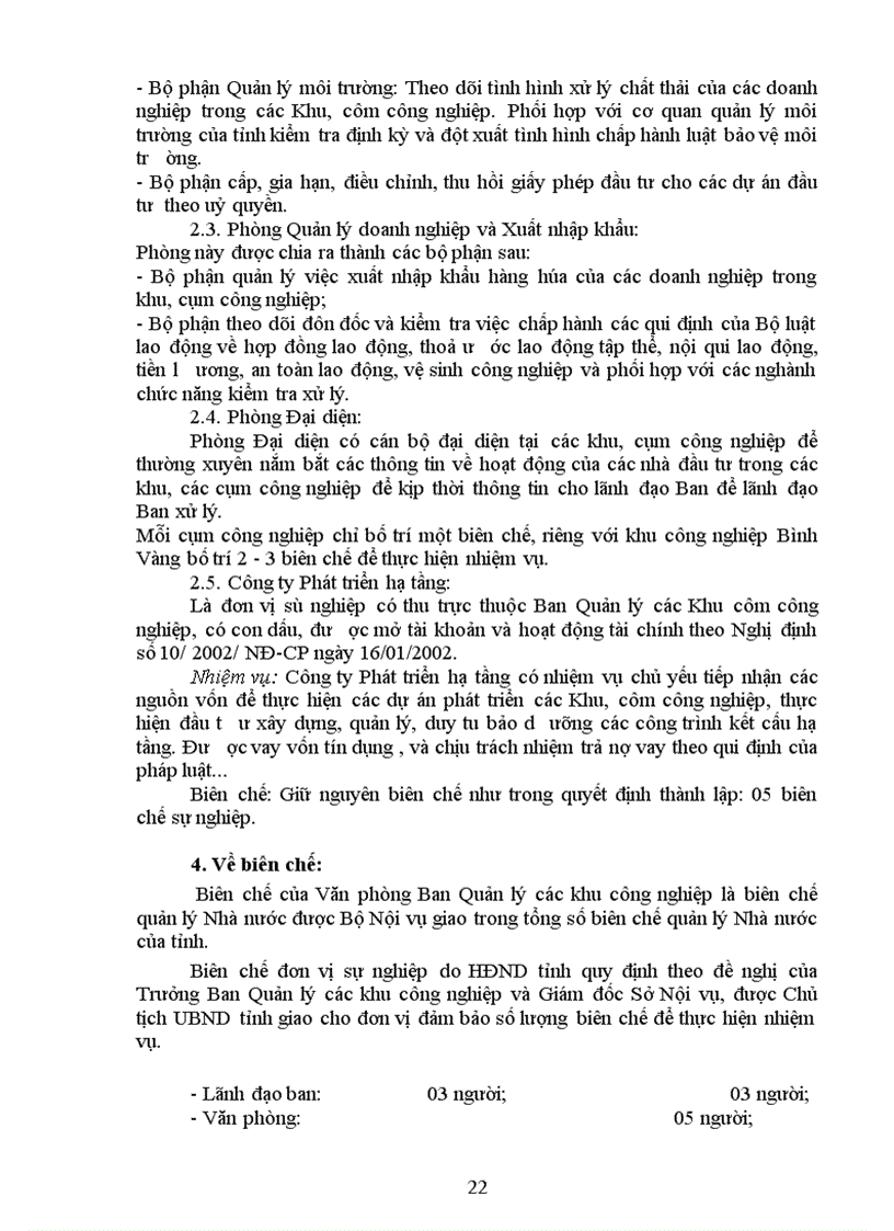 image for page Kiện toàn cơ cấu tổ chức bộ máy và chức năng, nhiệm vụ, quyền hạn của ban quản lý các khu công nghiệp tỉnh Hà Giang