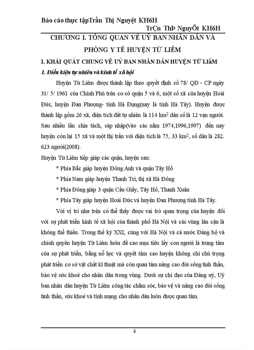 image for page Thực trạng công tác quản lý hành nghề y, dược tư nhân của huyện Từ Liêm