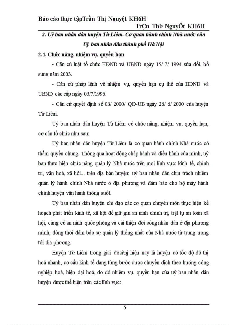 image for page Thực trạng công tác quản lý hành nghề y, dược tư nhân của huyện Từ Liêm