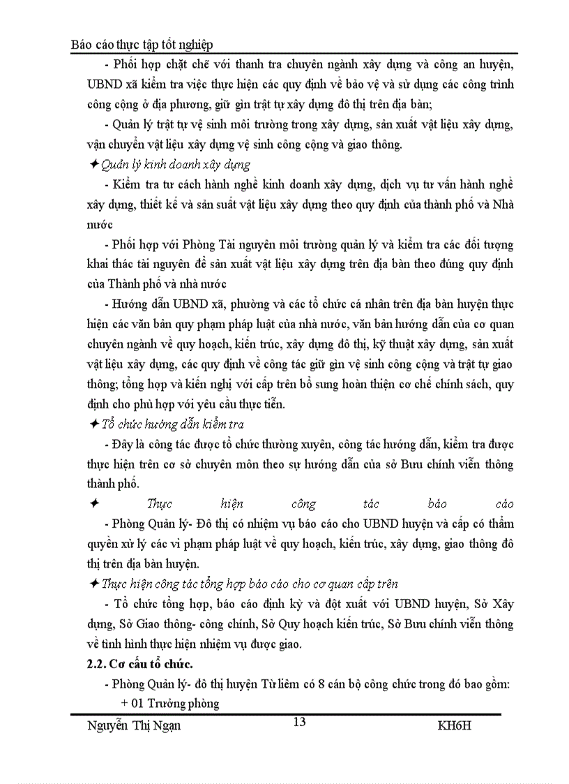 image for page Các giải pháp tăng cường, quản lý, sử dụng vỉa hè, lòng đường trên địa bàn huyện từ liêm