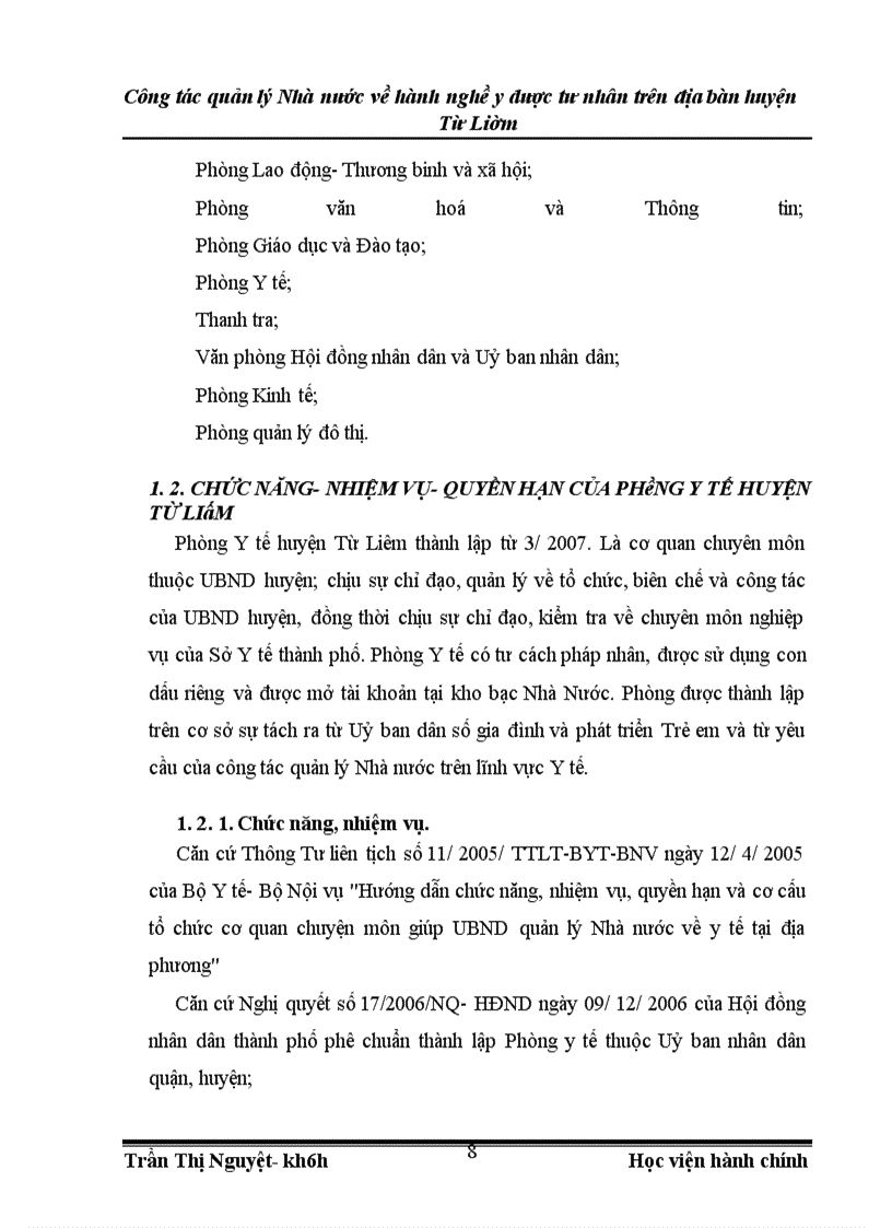 image for page Những giải pháp nâng cao hiệu quả công tác quản lý Nhà nước về hành nghề y, dược tư nhân.