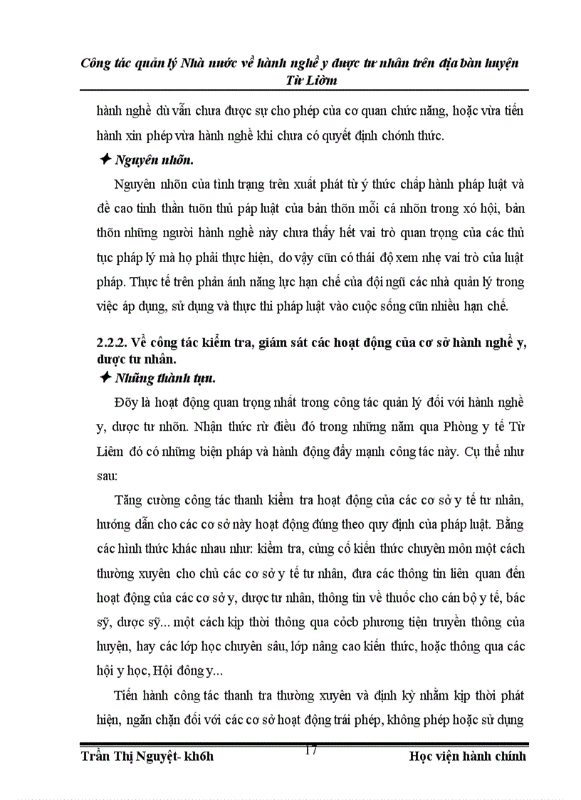 image for page Những giải pháp nâng cao hiệu quả công tác quản lý Nhà nước về hành nghề y, dược tư nhân.