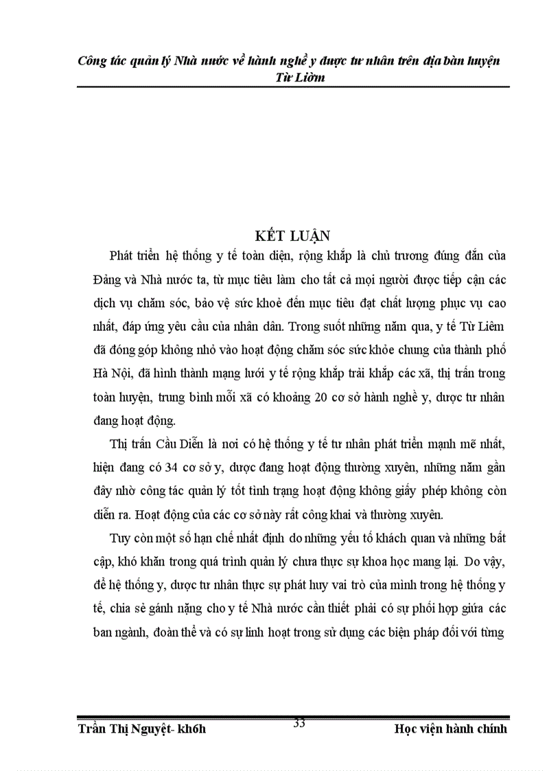 image for page Những giải pháp nâng cao hiệu quả công tác quản lý Nhà nước về hành nghề y, dược tư nhân.