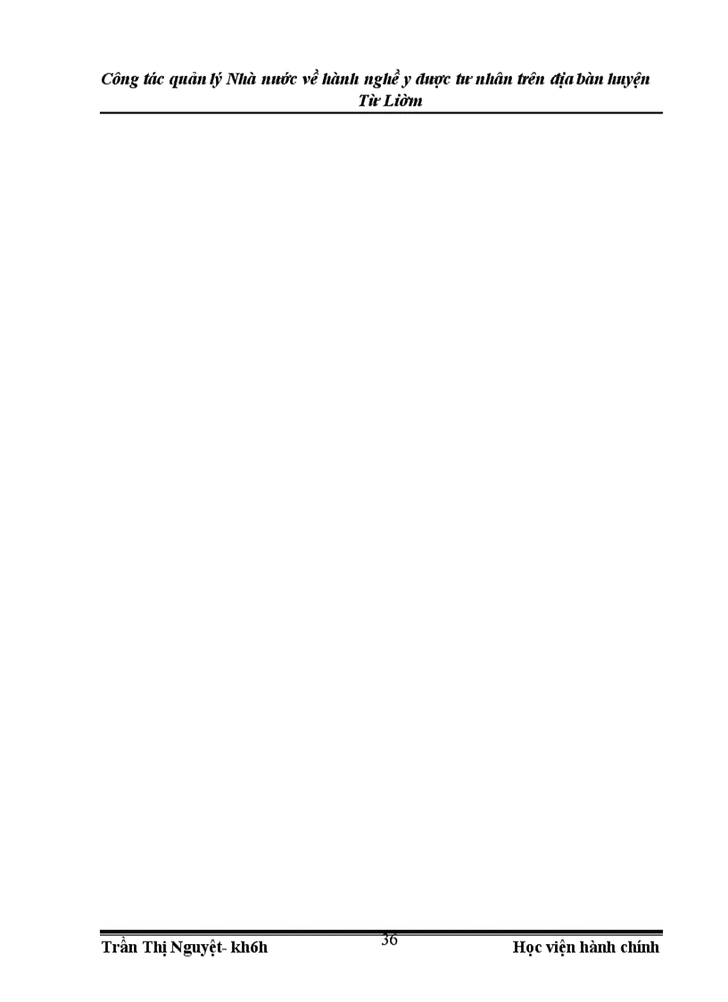 image for page Những giải pháp nâng cao hiệu quả công tác quản lý Nhà nước về hành nghề y, dược tư nhân.