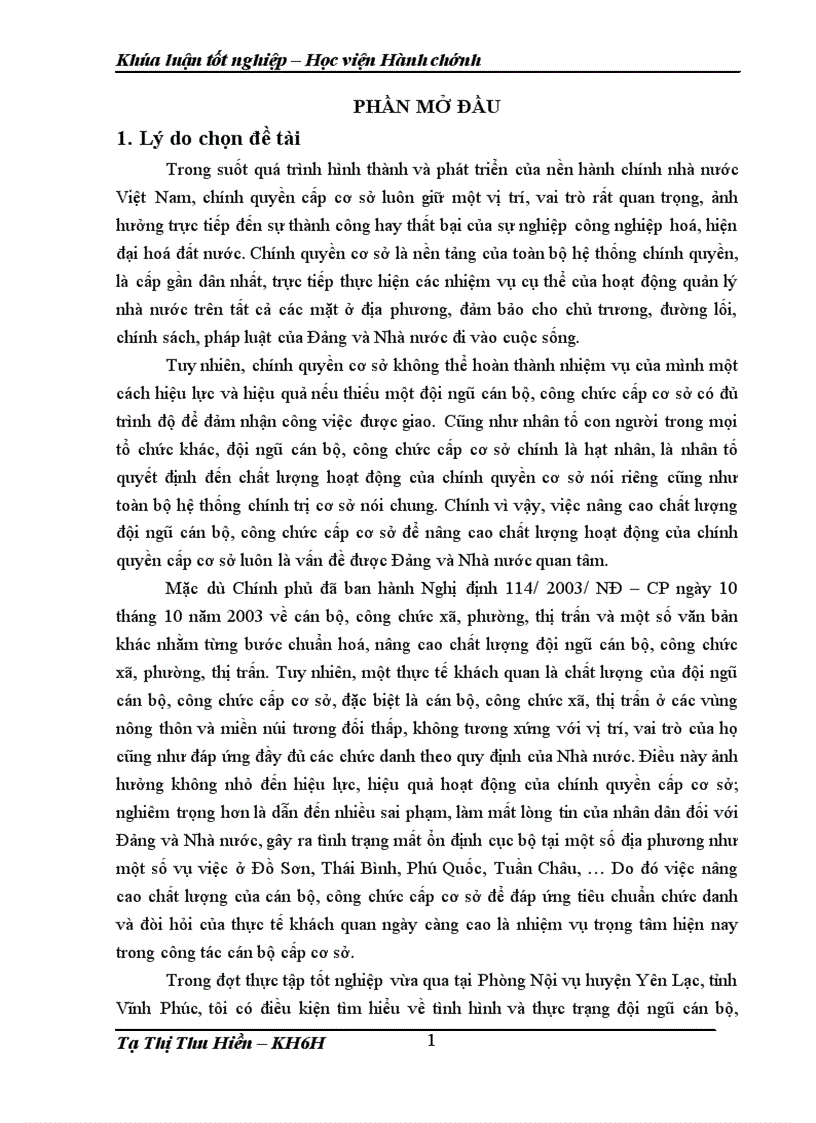 image for page Nâng cao chất lượng cán bộ, công chức cấp cơ sở huyện Yên Lạc, tỉnh Vĩnh Phúc