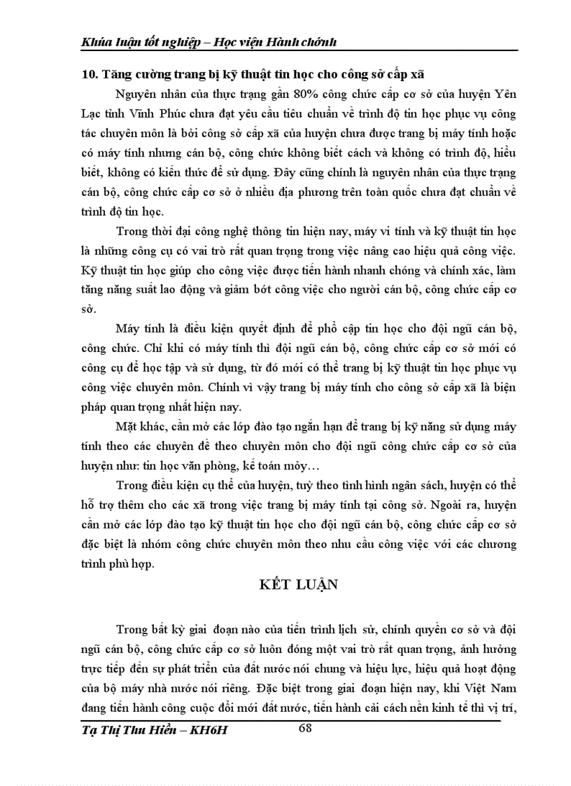 image for page Nâng cao chất lượng cán bộ, công chức cấp cơ sở huyện Yên Lạc, tỉnh Vĩnh Phúc