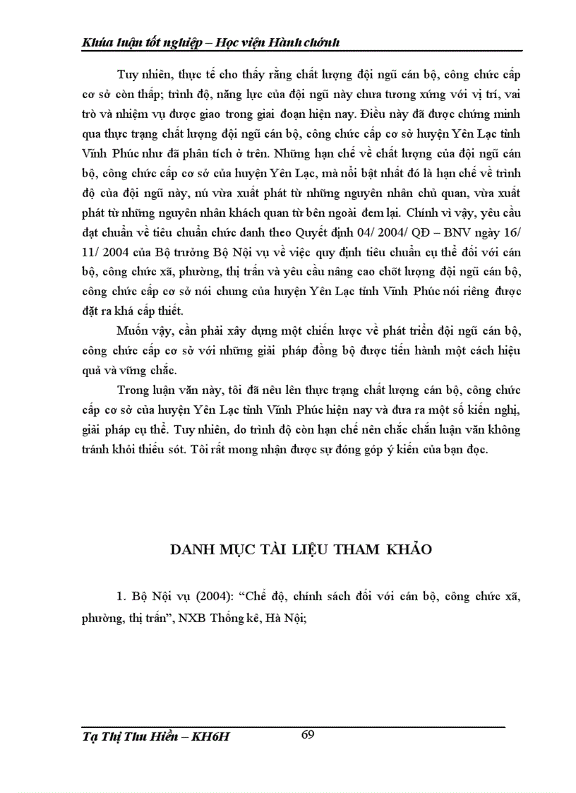 image for page Nâng cao chất lượng cán bộ, công chức cấp cơ sở huyện Yên Lạc, tỉnh Vĩnh Phúc