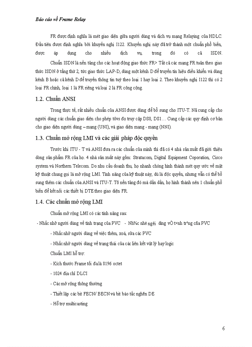 image for page Các dịch vụ dữ liệu trong thiết kế mạng về Frame Relay