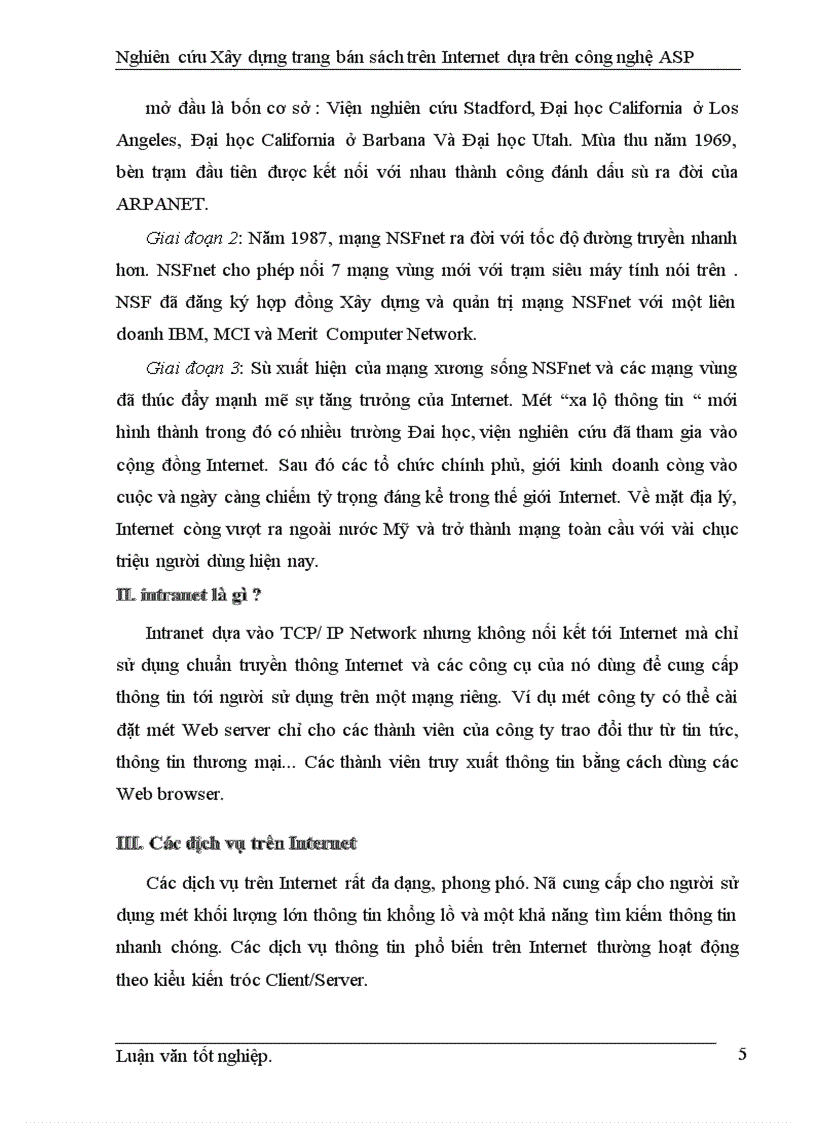 image for page Nghiên cứu xây dựng một trang bán sách trên Internet dựa trên công nghệ Active Server Page (ASP )