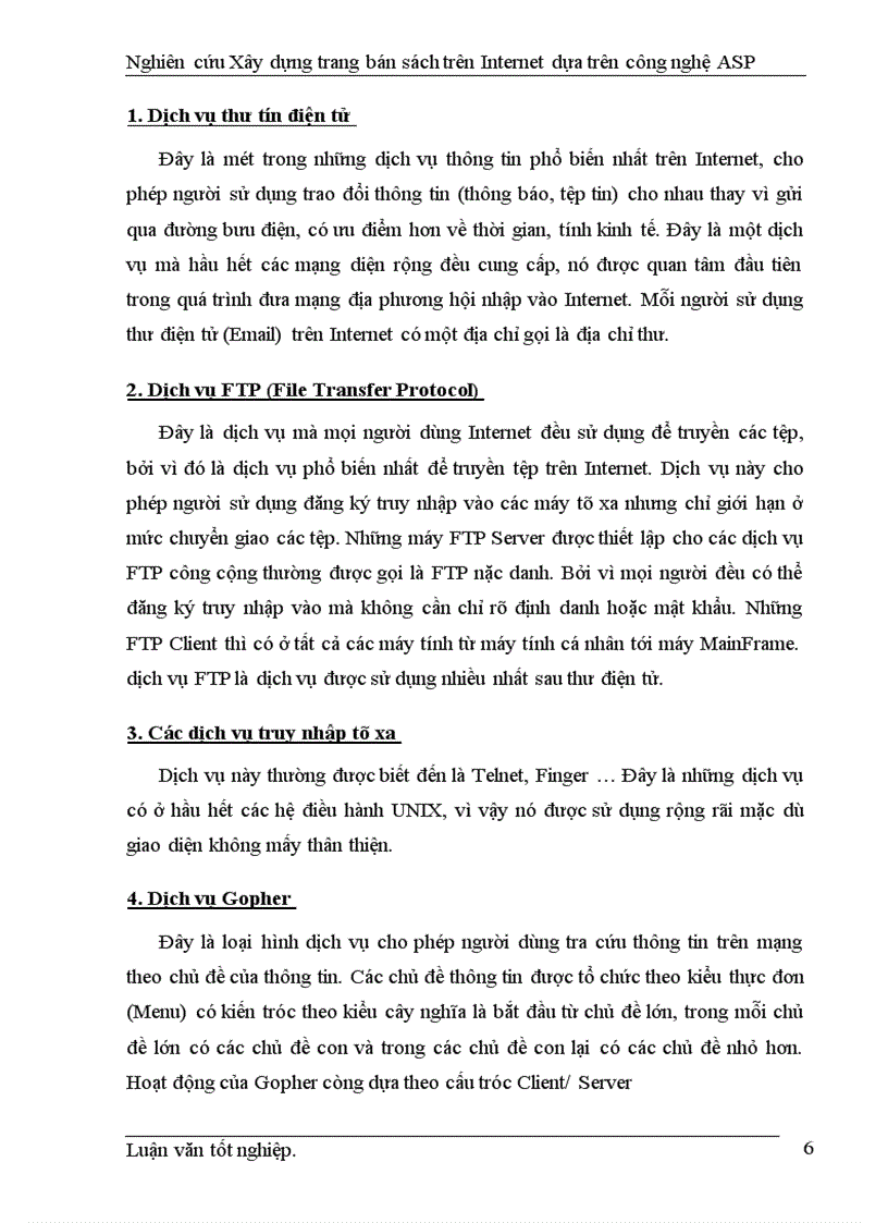 image for page Nghiên cứu xây dựng một trang bán sách trên Internet dựa trên công nghệ Active Server Page (ASP )