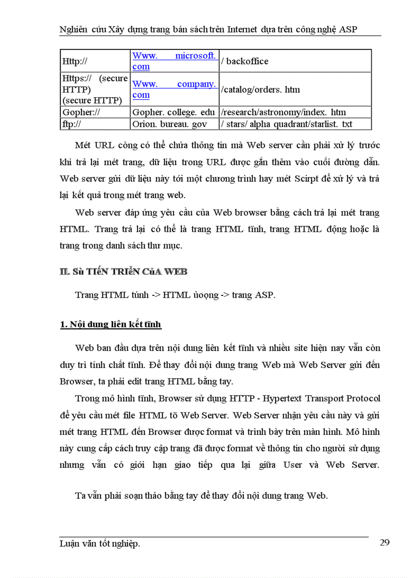 image for page Nghiên cứu xây dựng một trang bán sách trên Internet dựa trên công nghệ Active Server Page (ASP )