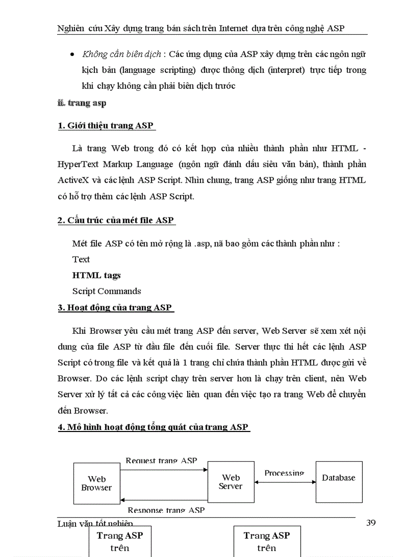 image for page Nghiên cứu xây dựng một trang bán sách trên Internet dựa trên công nghệ Active Server Page (ASP )