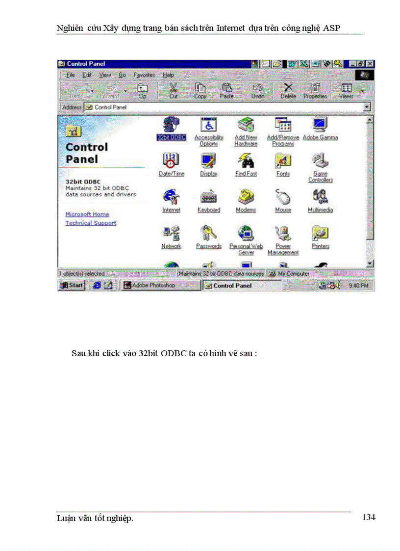 image for page Nghiên cứu xây dựng một trang bán sách trên Internet dựa trên công nghệ Active Server Page (ASP )