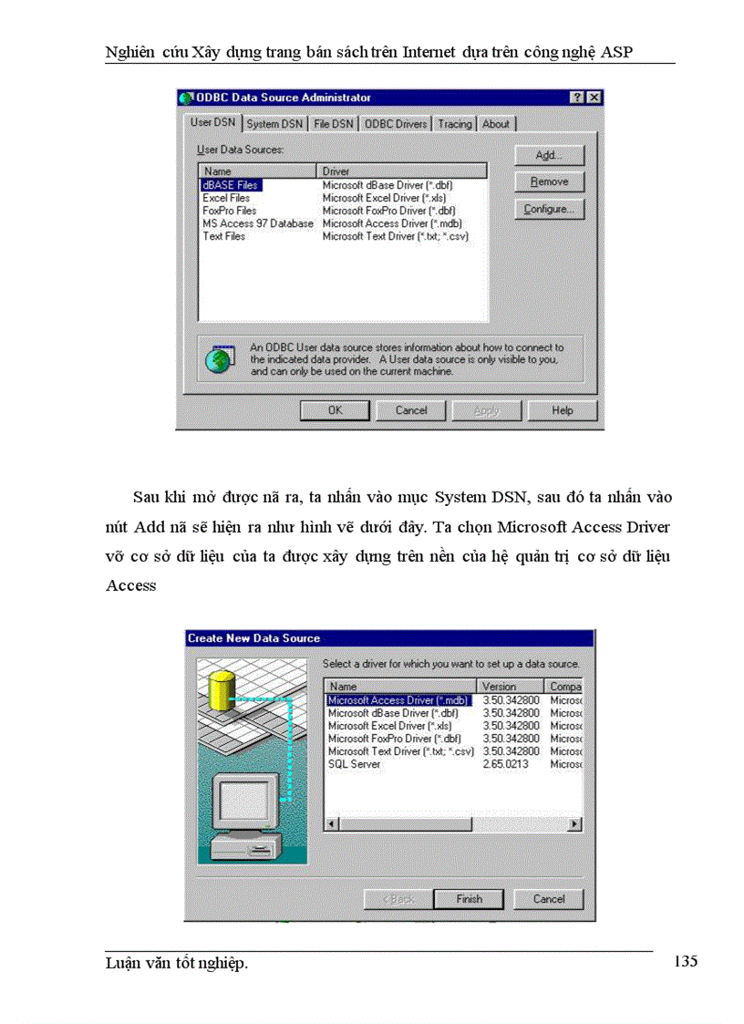 image for page Nghiên cứu xây dựng một trang bán sách trên Internet dựa trên công nghệ Active Server Page (ASP )