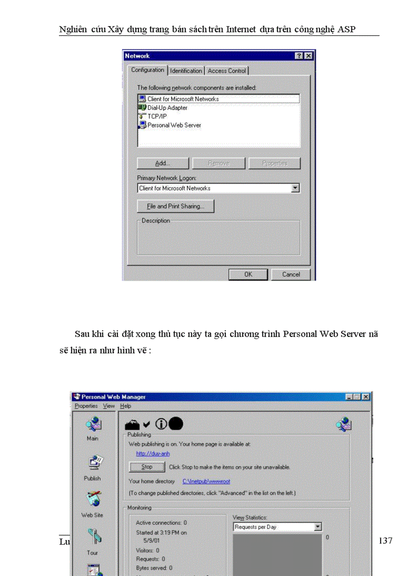 image for page Nghiên cứu xây dựng một trang bán sách trên Internet dựa trên công nghệ Active Server Page (ASP )