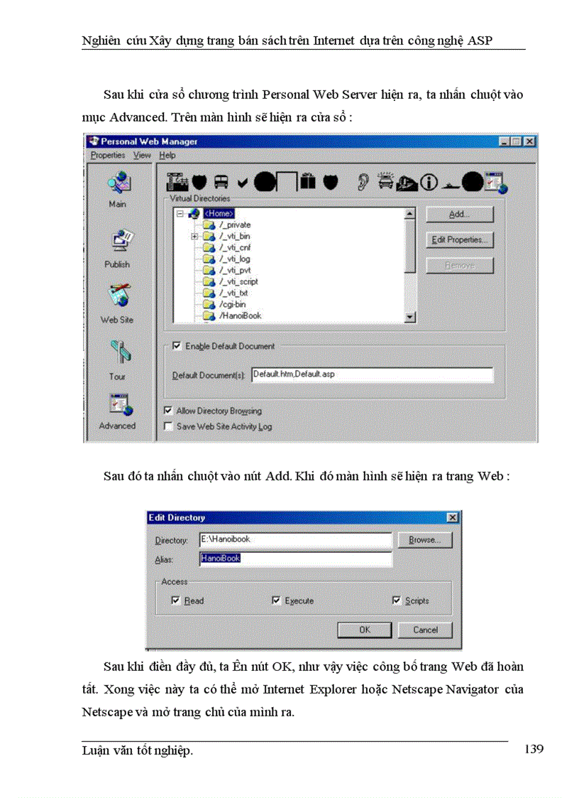 image for page Nghiên cứu xây dựng một trang bán sách trên Internet dựa trên công nghệ Active Server Page (ASP )