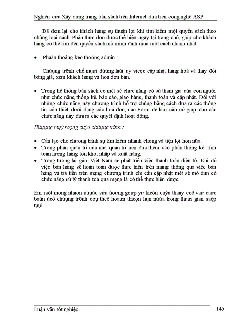 image for page Nghiên cứu xây dựng một trang bán sách trên Internet dựa trên công nghệ Active Server Page (ASP )