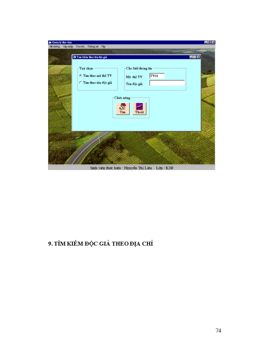 image for page Quản lý thư viện tại trường cấp III năng khiếu tỉnh Thái Bình