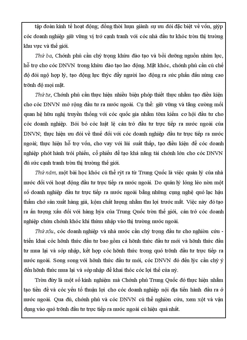 image for page Đầu tư trực tiếp ra nước ngoài của doanh nghiệp Việt Nam