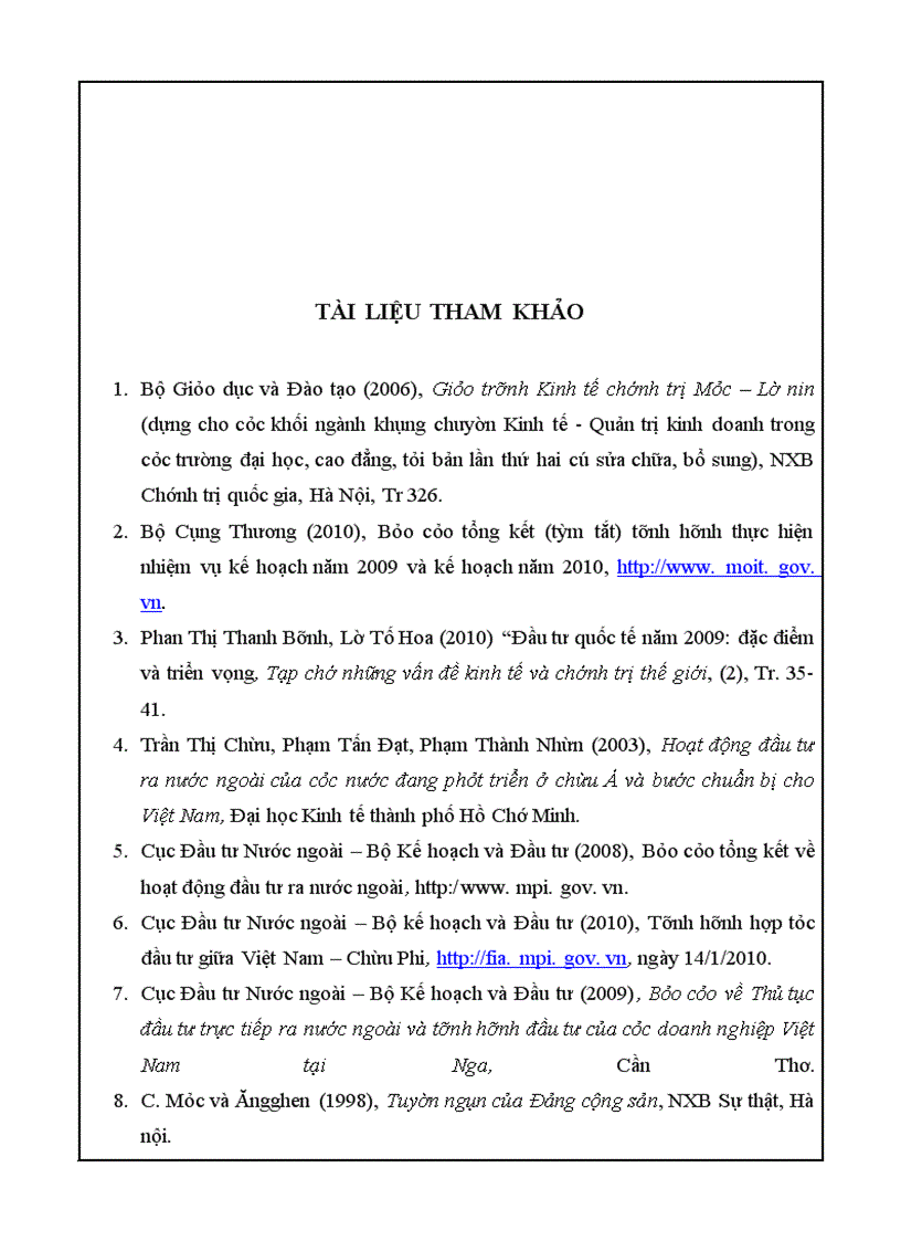 image for page Đầu tư trực tiếp ra nước ngoài của doanh nghiệp Việt Nam