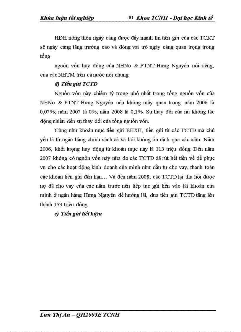 image for page Giải pháp nâng cao hiệu quả huy động vốn tại NHNo&PTNT huyện Hưng Nguyên - Nghệ An