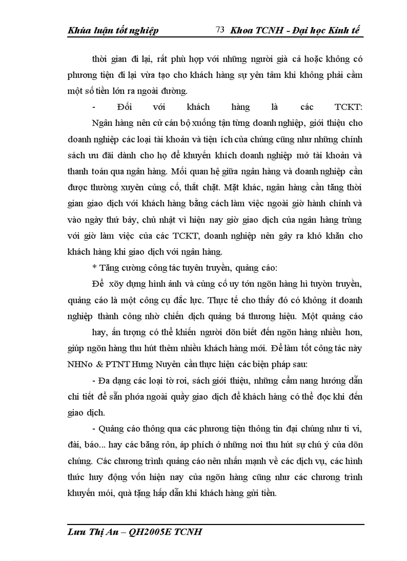 image for page Giải pháp nâng cao hiệu quả huy động vốn tại NHNo&PTNT huyện Hưng Nguyên - Nghệ An