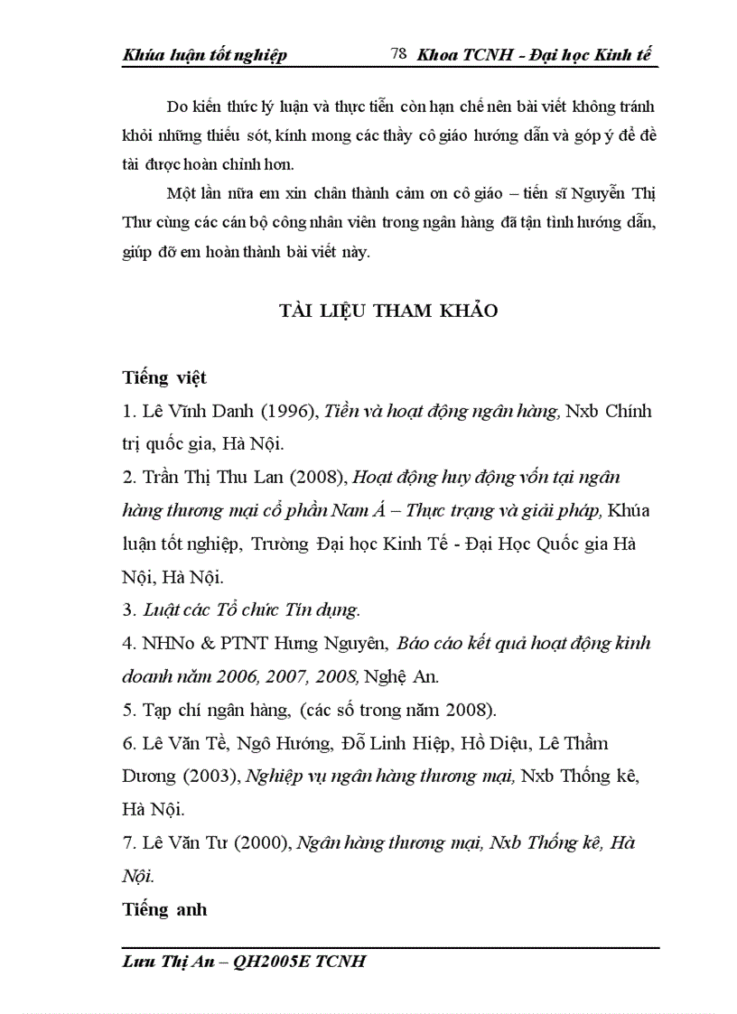 image for page Giải pháp nâng cao hiệu quả huy động vốn tại NHNo&PTNT huyện Hưng Nguyên - Nghệ An