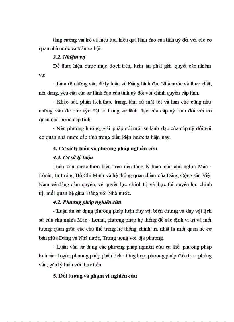 image for page Đổi mới sự lãnh đạo của tỉnh uỷ đối với cơ quan nhà nước cấp tỉnh trong điều kiện nước ta hiện nay