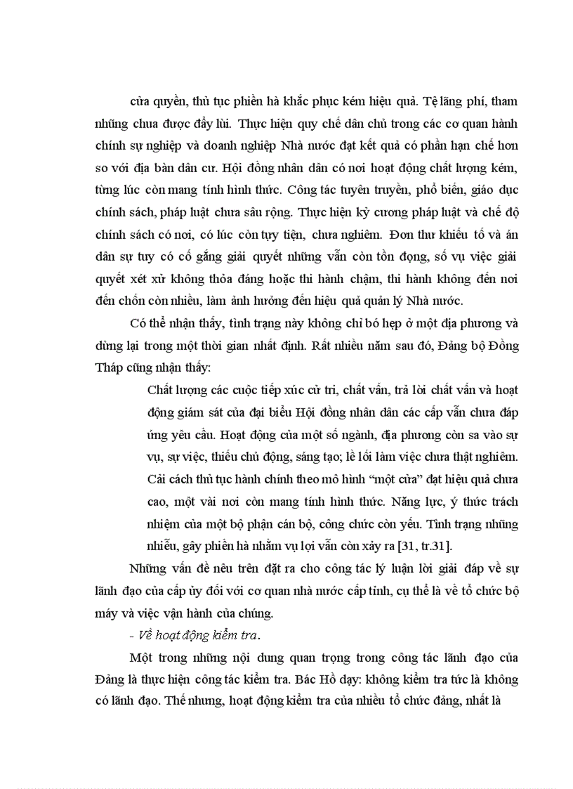 image for page Đổi mới sự lãnh đạo của tỉnh uỷ đối với cơ quan nhà nước cấp tỉnh trong điều kiện nước ta hiện nay