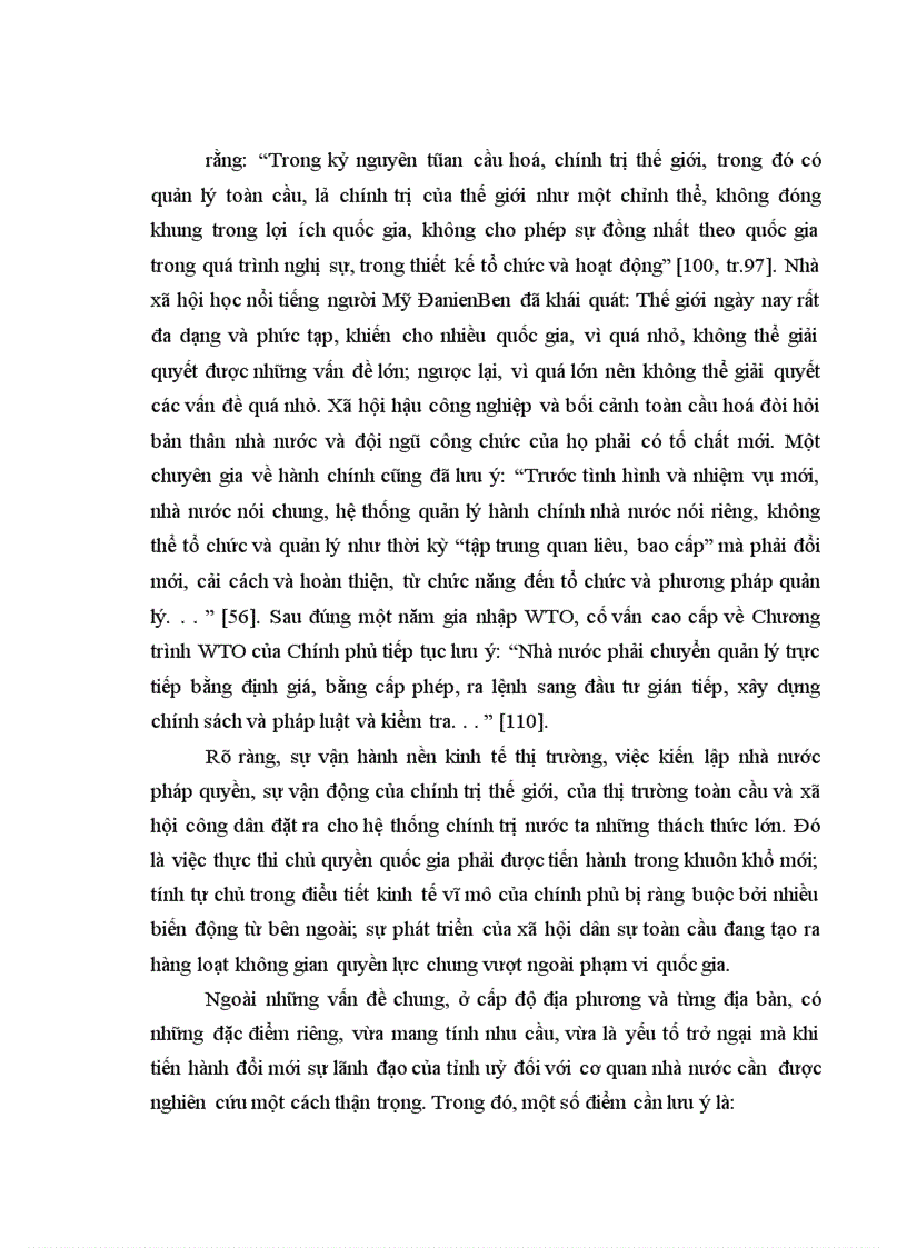 image for page Đổi mới sự lãnh đạo của tỉnh uỷ đối với cơ quan nhà nước cấp tỉnh trong điều kiện nước ta hiện nay