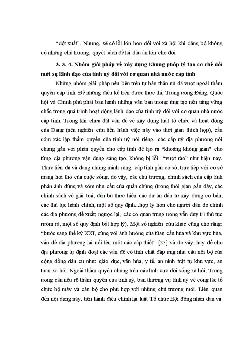 image for page Đổi mới sự lãnh đạo của tỉnh uỷ đối với cơ quan nhà nước cấp tỉnh trong điều kiện nước ta hiện nay