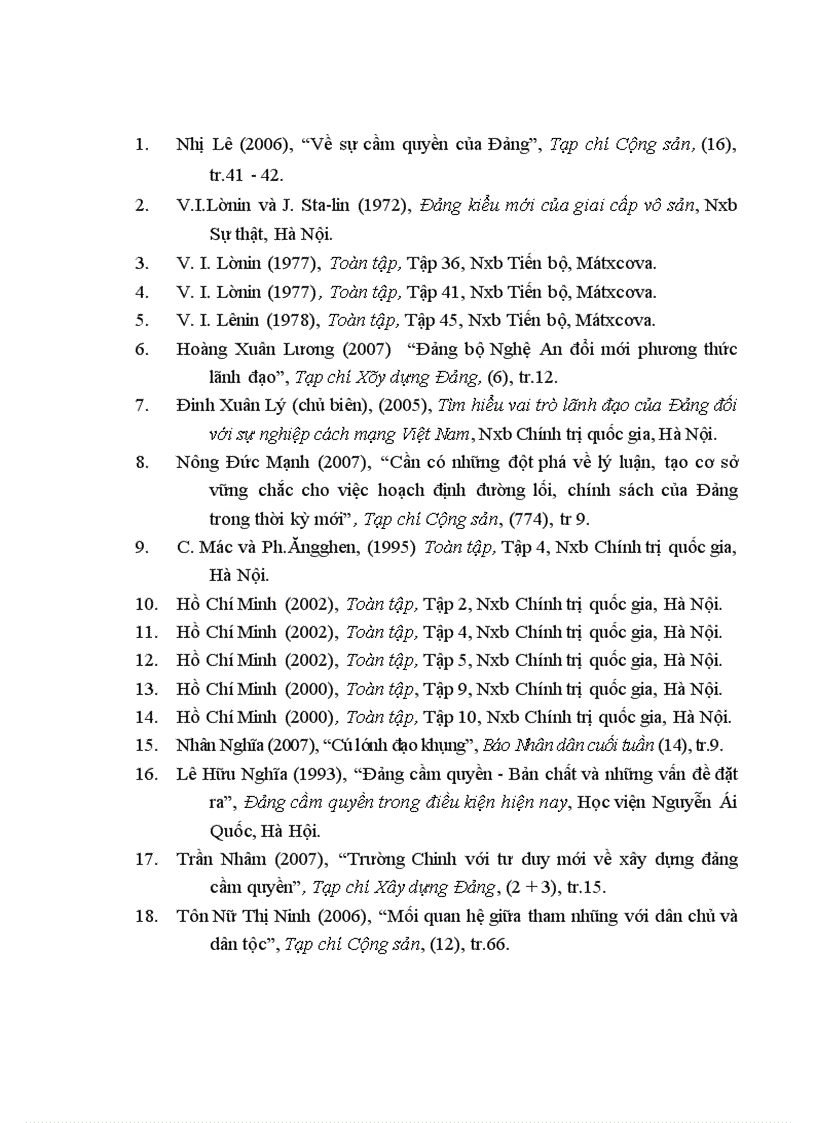 image for page Đổi mới sự lãnh đạo của tỉnh uỷ đối với cơ quan nhà nước cấp tỉnh trong điều kiện nước ta hiện nay