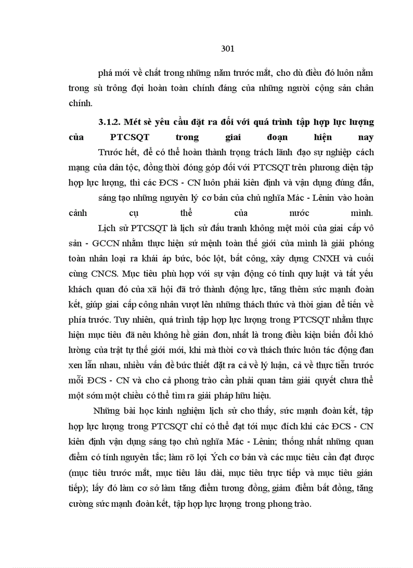 image for page Quá trình tập hợp lực lượng trong phong trào cộng sản quốc tế từ năm 1991 đến 2005