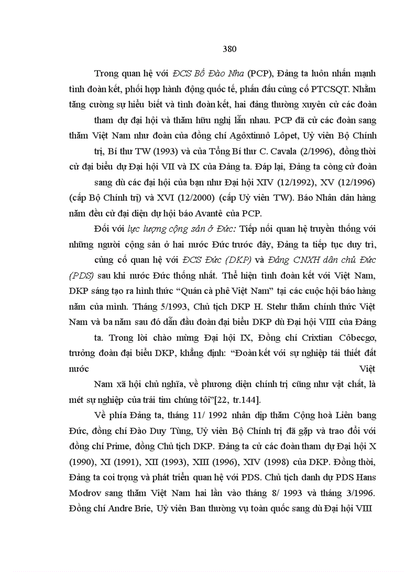 image for page Quá trình tập hợp lực lượng trong phong trào cộng sản quốc tế từ năm 1991 đến 2005