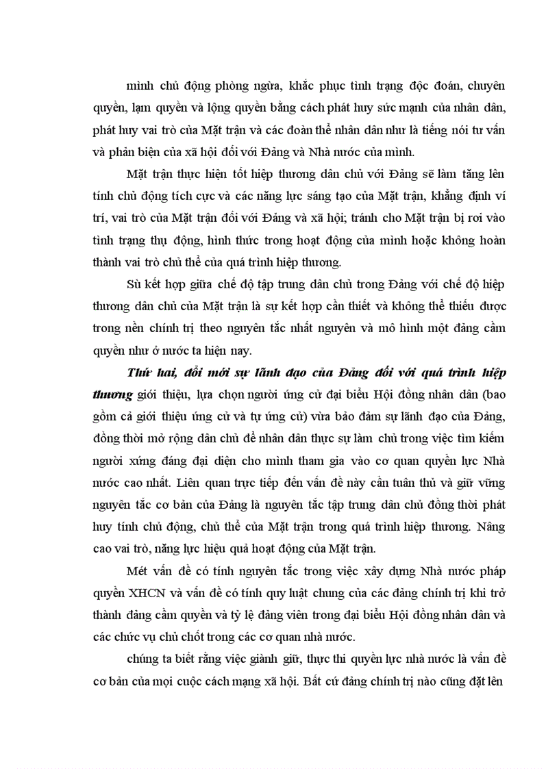 image for page Đổi mới phương thức lãnh đạo của Đảng đối với bầu cử đại biểu Hội đồng nhân dân