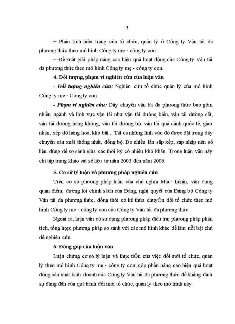 image for page Đổi mới tổ chức, quản lý ở Công ty Vận tải đa phương thức theo mô hình Công ty mẹ - công ty con