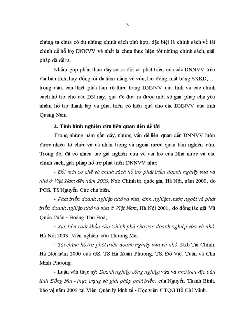 image for page Các giải pháp hỗ trợ của nhà nước nhằm phát triển doanh nghiệp nhỏ và vừa trên địa bàn tỉnh quảng nam