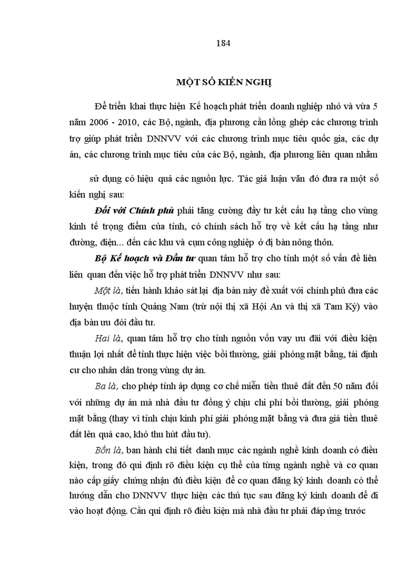 image for page Các giải pháp hỗ trợ của nhà nước nhằm phát triển doanh nghiệp nhỏ và vừa trên địa bàn tỉnh quảng nam
