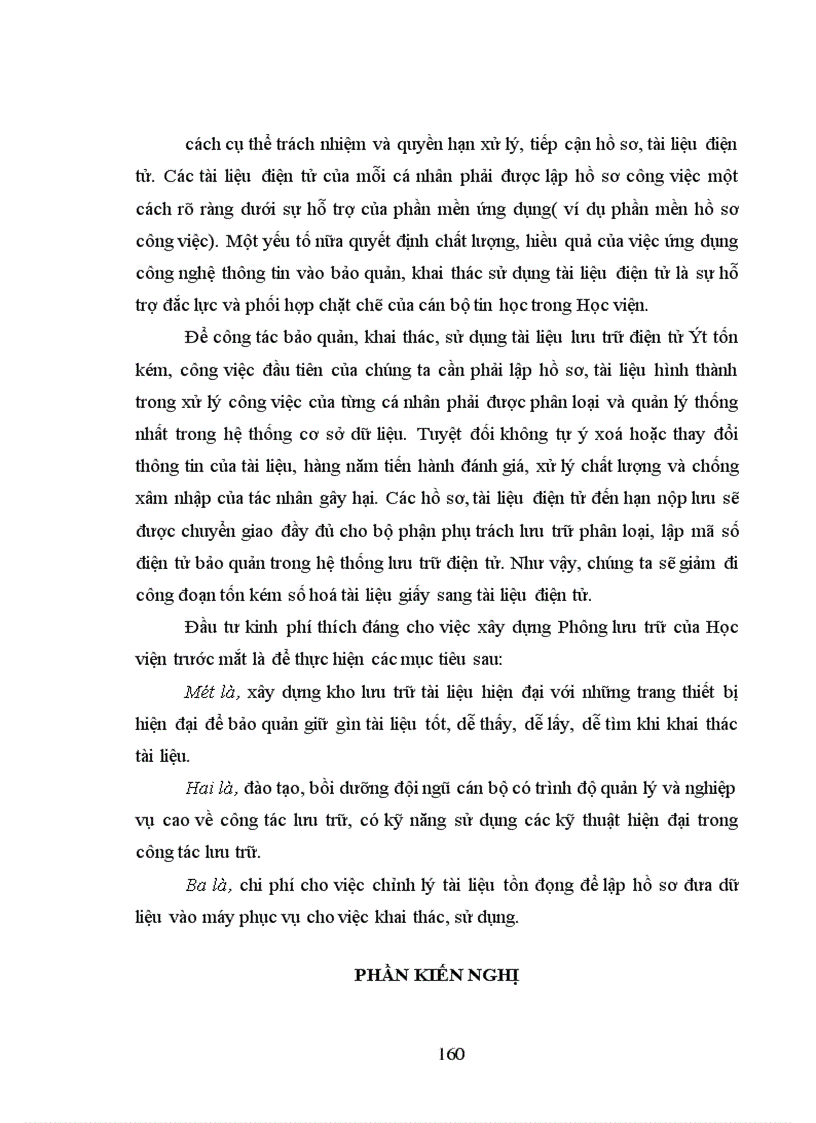 image for page Công tác lưu trữ ở Học viện Chính trị quốc gia Hồ Chí Minh - thực trạng và giải pháp