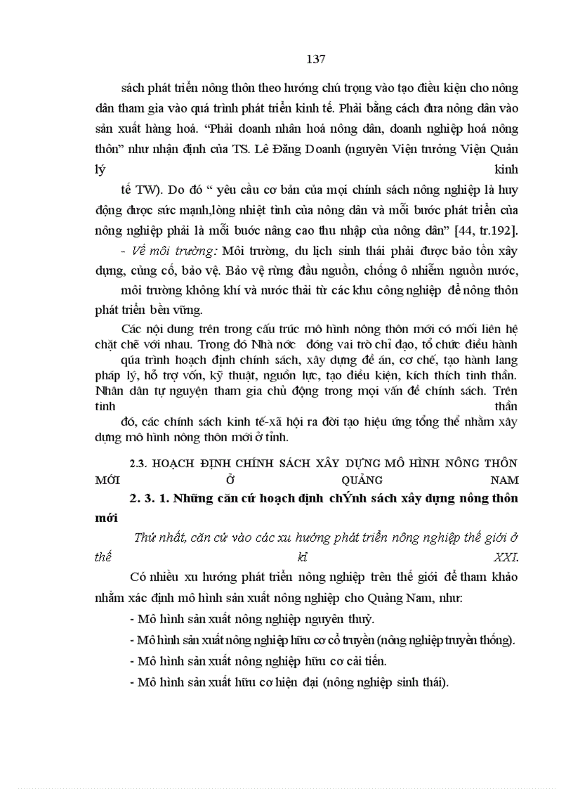 image for page Hoạch định chính sách công trong quá trình xây dựng mô hình nông thôn mới trên địa bàn quảng nam