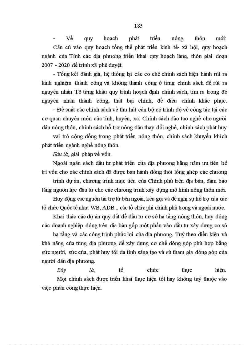 image for page Hoạch định chính sách công trong quá trình xây dựng mô hình nông thôn mới trên địa bàn quảng nam