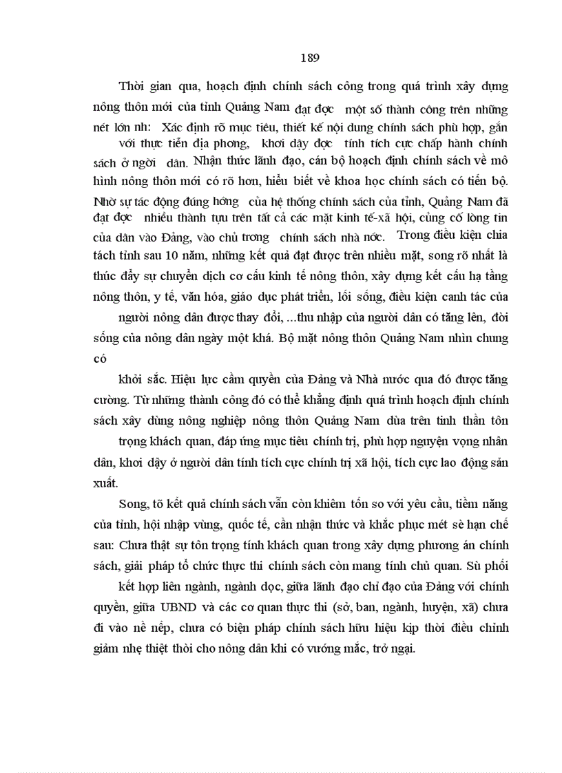 image for page Hoạch định chính sách công trong quá trình xây dựng mô hình nông thôn mới trên địa bàn quảng nam