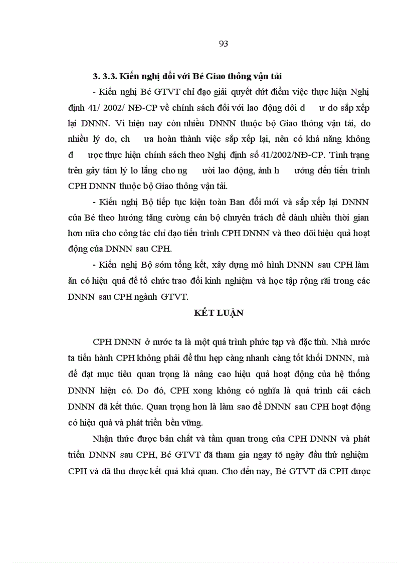 image for page Doanh nghiệp nhà nước sau cổ phần hoá ở Bộ giao thông vận tải - thực trạng và giải pháp phát triển CPH doanh nghiệp nhà nước thuộc Bộ Giao thông vận tải