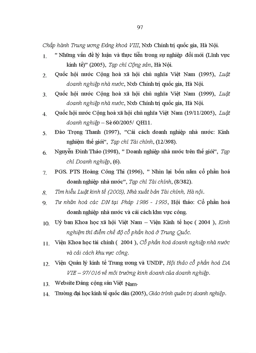 image for page Doanh nghiệp nhà nước sau cổ phần hoá ở Bộ giao thông vận tải - thực trạng và giải pháp phát triển CPH doanh nghiệp nhà nước thuộc Bộ Giao thông vận tải