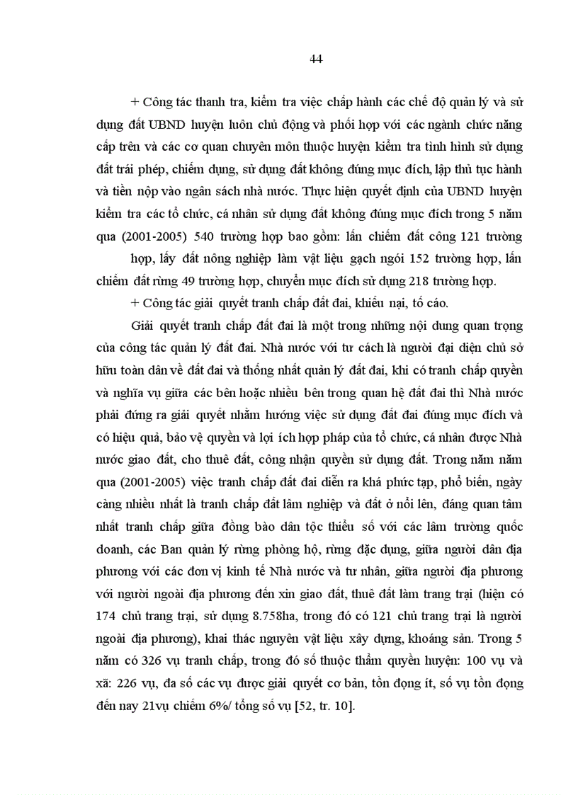 image for page Thực thi quyền sử dụng đất ở huyện hoà vang thành phố đà nẵng áp lý, những qui định có tính pháp qui
