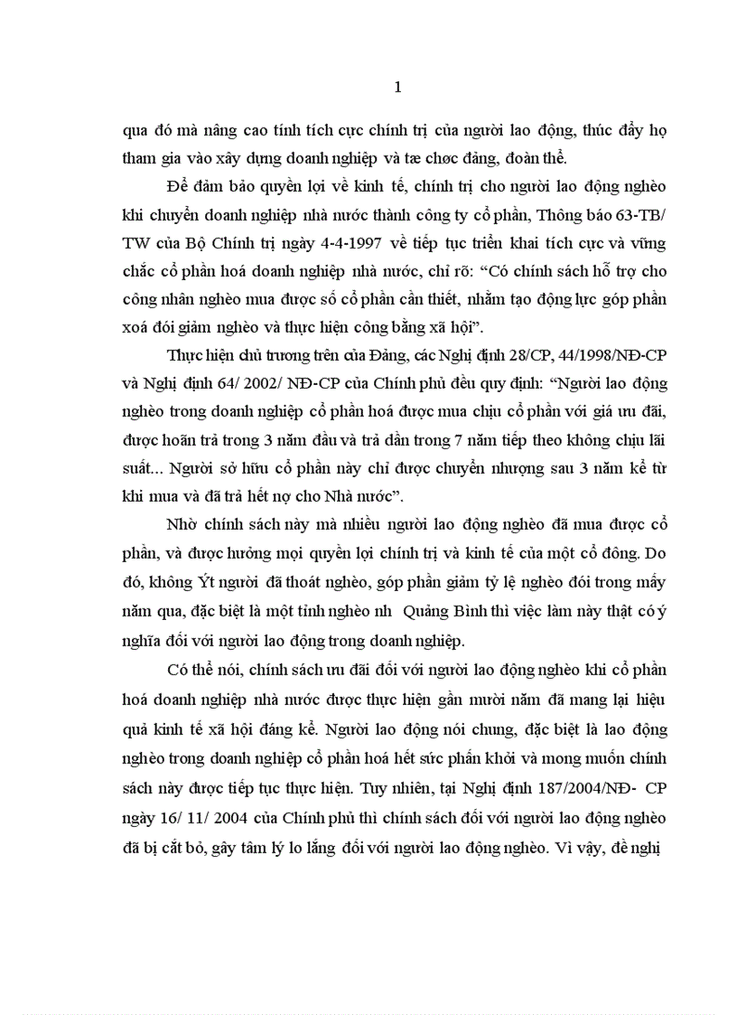 image for page Xây dựng, củng cố tổ chức cơ sở đảng trong doanh nghiệp nhà nước đã cổ phần hoá ở tỉnh Quảng Bình trong giai đoạn hiện nay