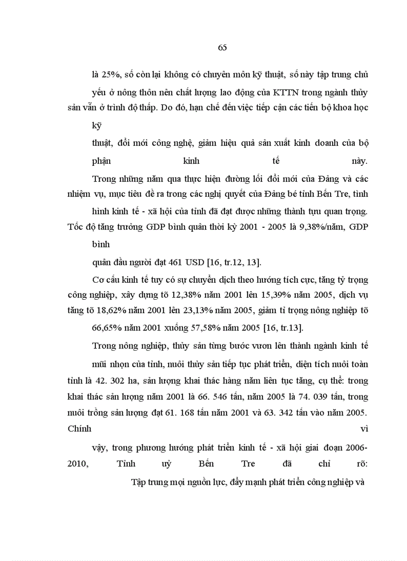 image for page Kinh tế tư nhân trong ngành thủy sản ở tỉnh Bến Tre